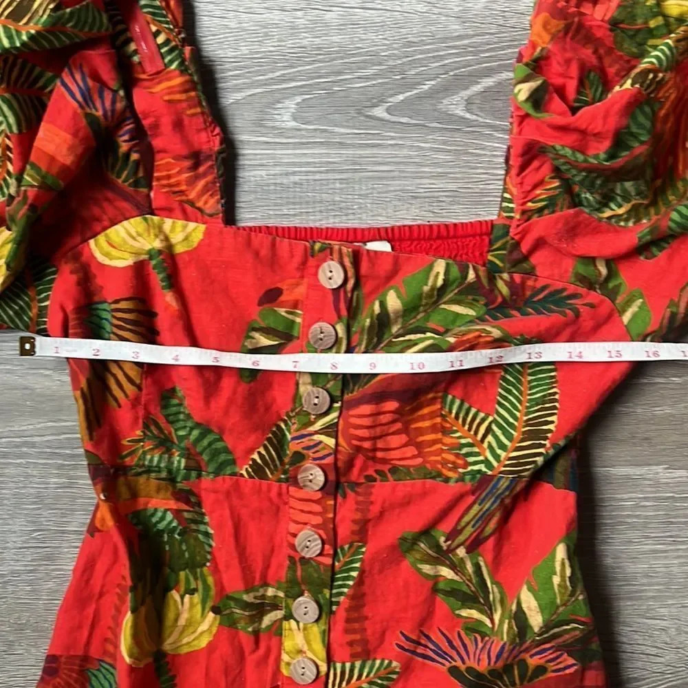 FARM Rio Red Forest Birds Romper - Picture 11 of 14